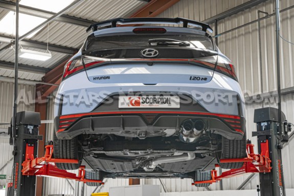 Hyundai I20N Scorpion GPF Back Catback