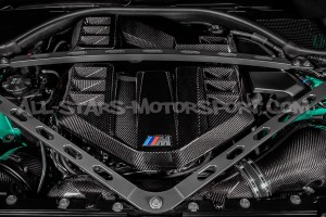 Tapa de motor de fibra de carbono Eventuri para BMW M3 G80 / M4 G8x / M2 G87