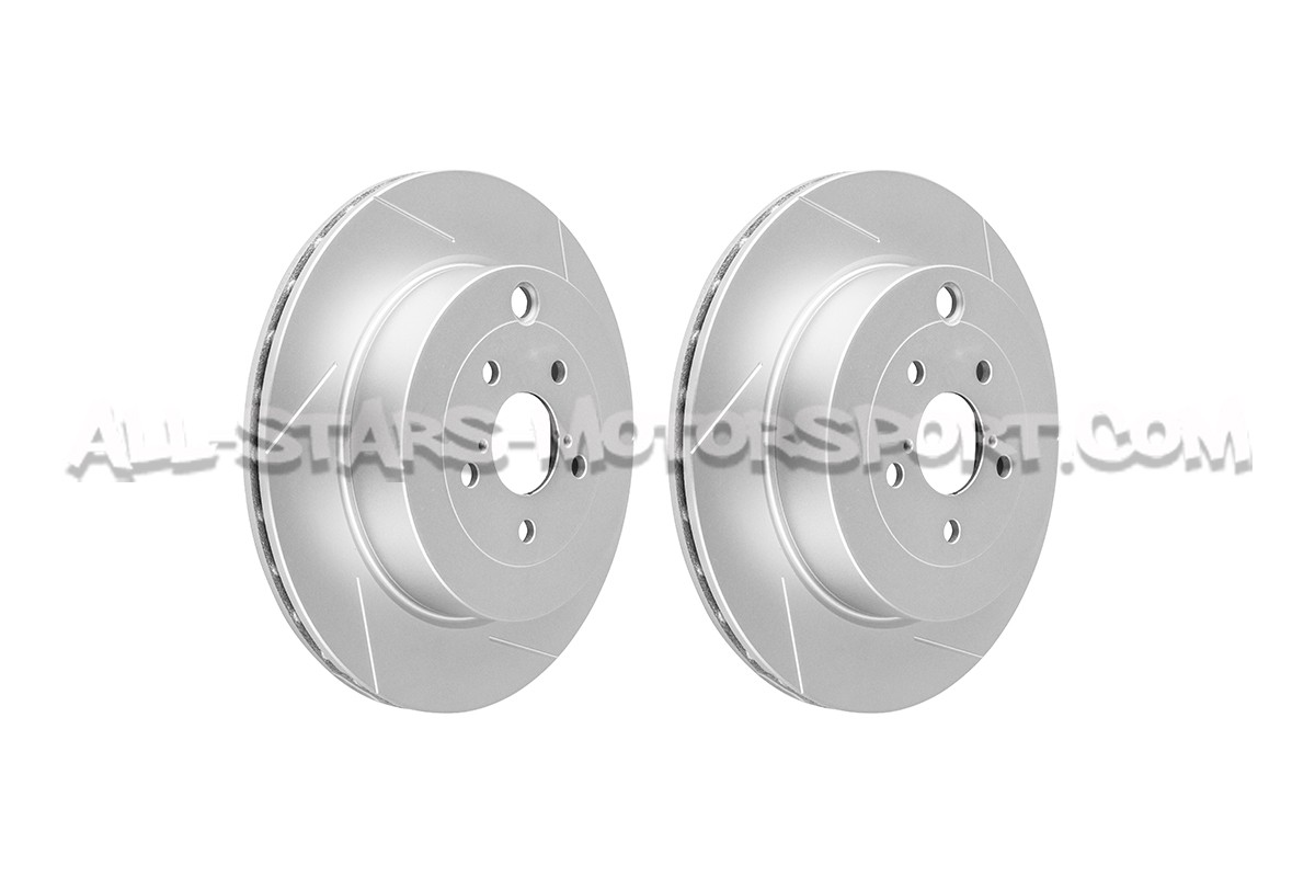 Discos de freno traseros ranurados Dixcel SD para Subaru BRZ / Toyota GT86 (Brembo)