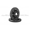 Discos de freno traseros ranurados Dixcel FS 380mm para Nissan R35 GTR