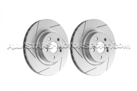 Renault Megane 2 RS Dixcel SD Slotted Front Brake Discs
