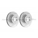 Renault Megane 2 RS Dixcel SD Slotted Front Brake Discs