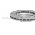 Renault Megane 2 RS Dixcel SD Slotted Front Brake Discs
