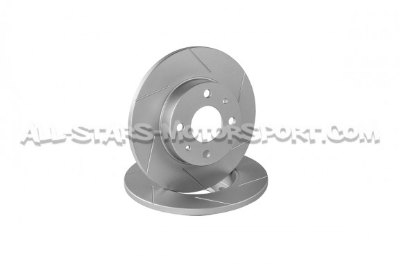 595 / 695 Abarth Dixcel SD Slotted Rear Brake Discs
