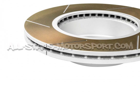 BMW 135i E82 Dixcel HS Slotted Front Brake Discs