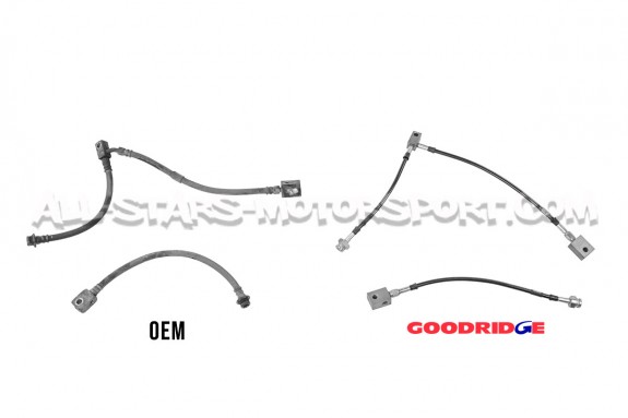 Nissan 350Z Goodridge Braided Brake Hose Lines Kit