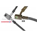 Flexibles de frein aviation Goodridge pour Nissan 350Z